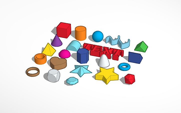 3D design all basic shapes | Tinkercad