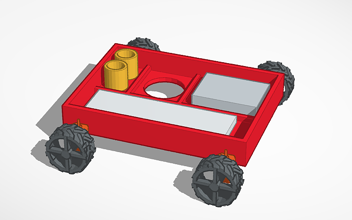 3D design rover final - Tinkercad