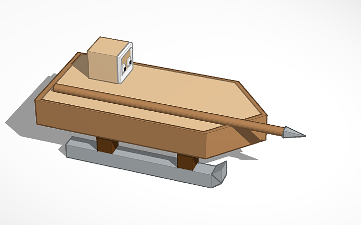 3D design Polaris battle sled | Tinkercad