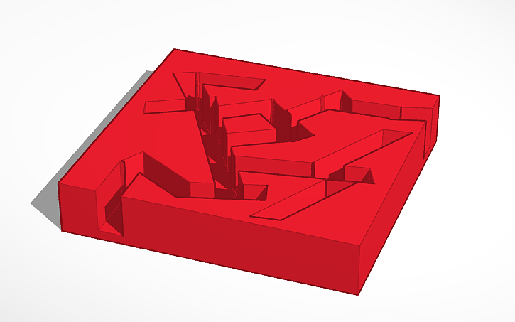 3D design Maze - Tinkercad
