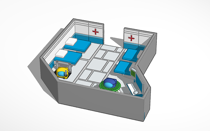 3D Design Medbay Among Us Tinkercad 3d-design-medbay-among-us-tinkercad