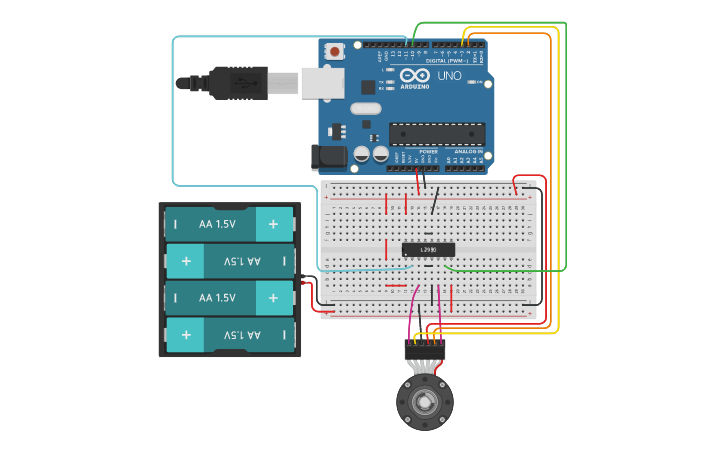 Circuit design Arduino Code #1Group # 1 | Tinkercad