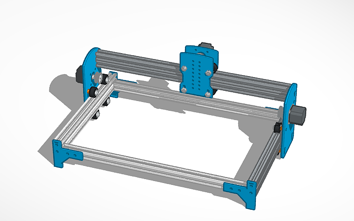 3D design Laser Engraver Cutter - Tinkercad