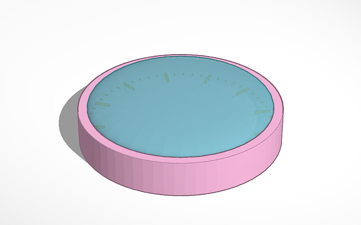 3D design Clock | Tinkercad