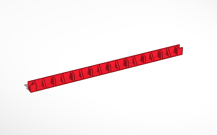 Gene Rack Wall 3D design Gene Rack 0.1 | Tinkercad