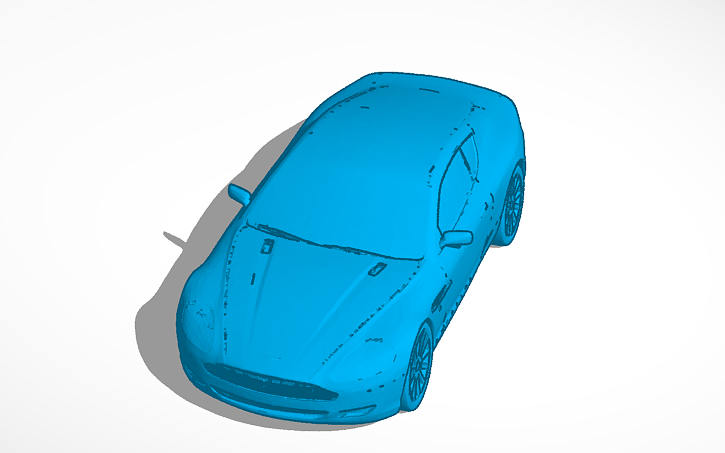 3D design Aston Martin - Tinkercad