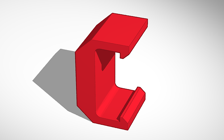 3D design Ribbon Cable Holder Short | Tinkercad