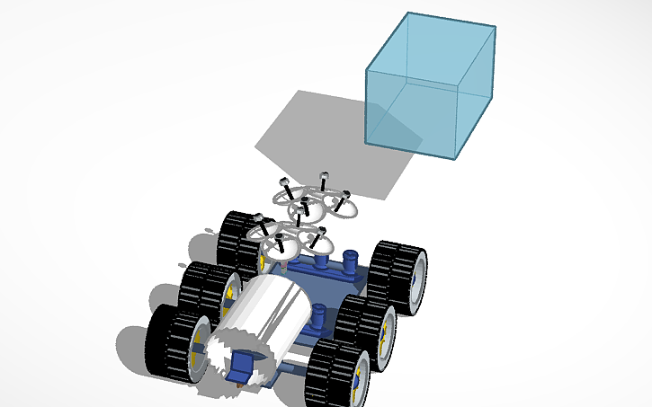 3D design ROVER - Tinkercad