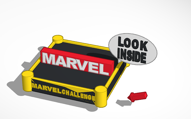 3D design Marvel challenge | Tinkercad
