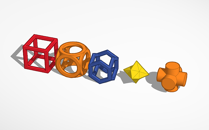 3D design Weird 3D Shapes - Tinkercad