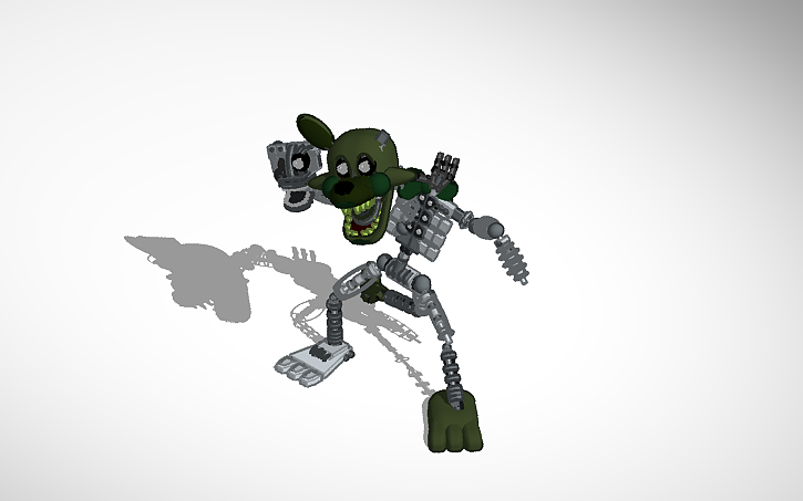 All Five Nights at Freddy's 3 in-game jumpscares! Phantom Mangle included!