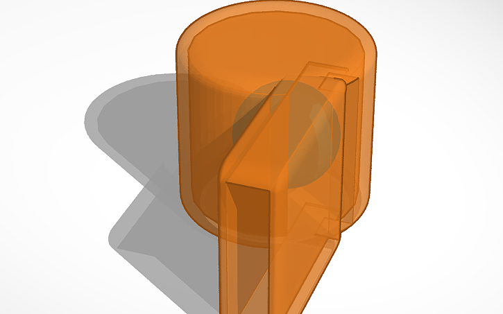 3D design whistle - Tinkercad