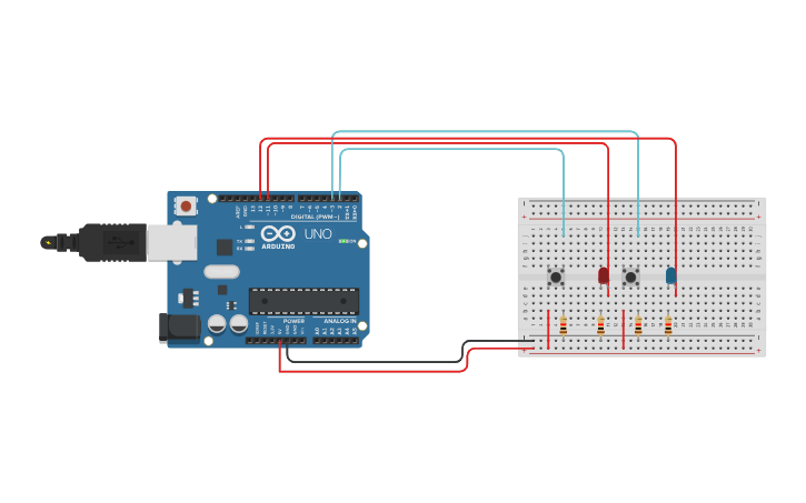Circuit design Assignment 5 - Level 02 - Tinkercad