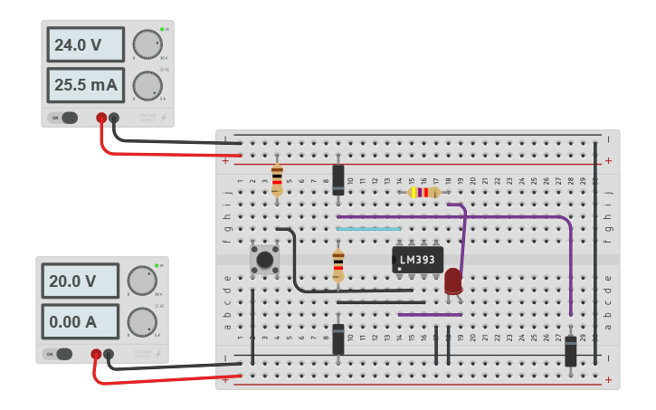 Circuit design Assignment 1 - Tinkercad