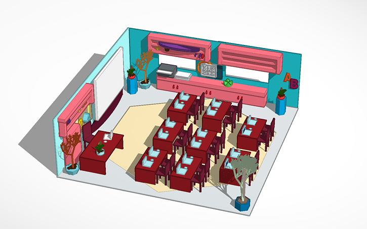 3d Design Class Room Tinkercad