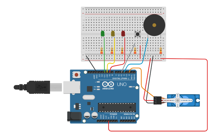 Circuit design TP TECNOLOGÍA - GRUPO 3 | Tinkercad