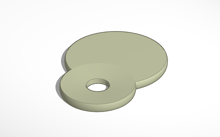 3D design jeton caddie - Tinkercad