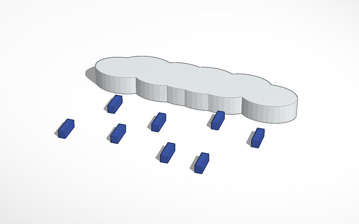 3D design Rain Rain go away - Tinkercad