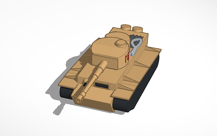 3D design BETTER Tiger 1 - Tinkercad