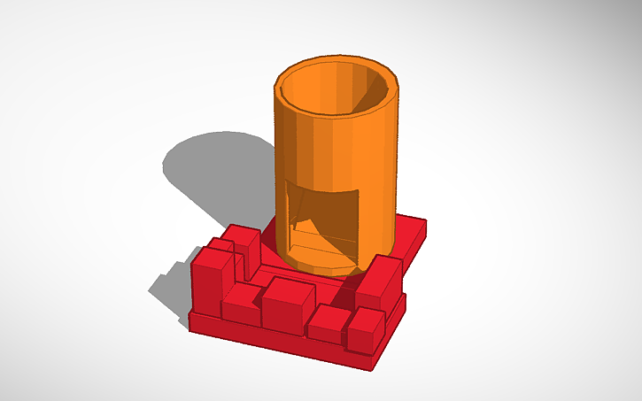 3D design Tower Dice Tower - Tinkercad