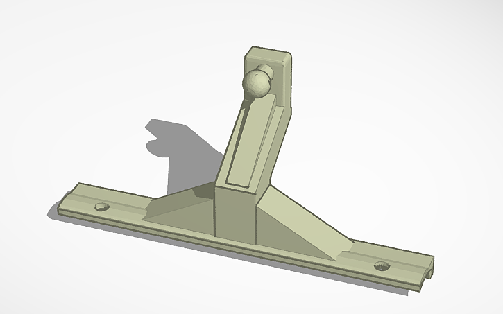3D design traxxas slash rear tow hitch v3 - Tinkercad