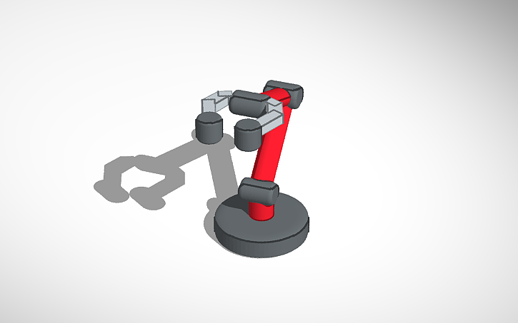 3D design Pinzas robóticas - Tinkercad