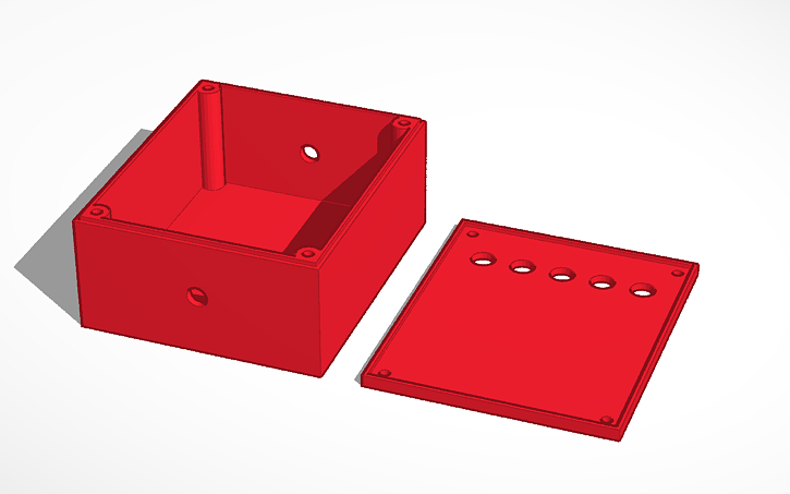 3D design Simple Box - Tinkercad