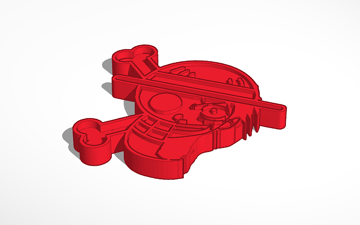 3D design Llavero Luffy One Piece - Tinkercad