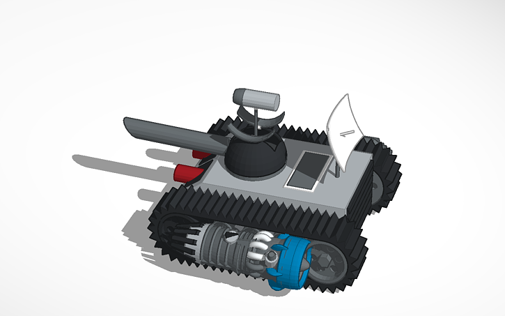 3D design Ultimate Tank - Tinkercad