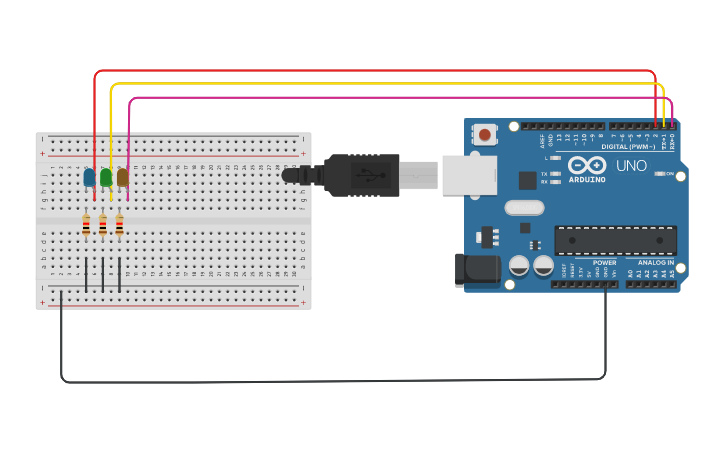 Circuit design Morses - Santiago Folia | Tinkercad