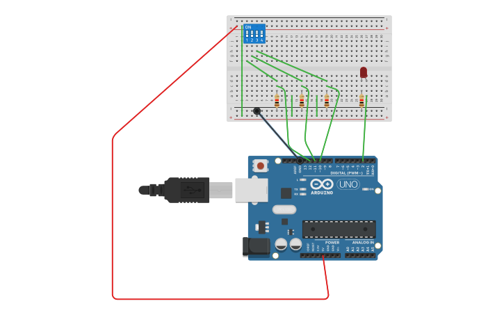 Circuit design Arduino Circuit 2 | Tinkercad