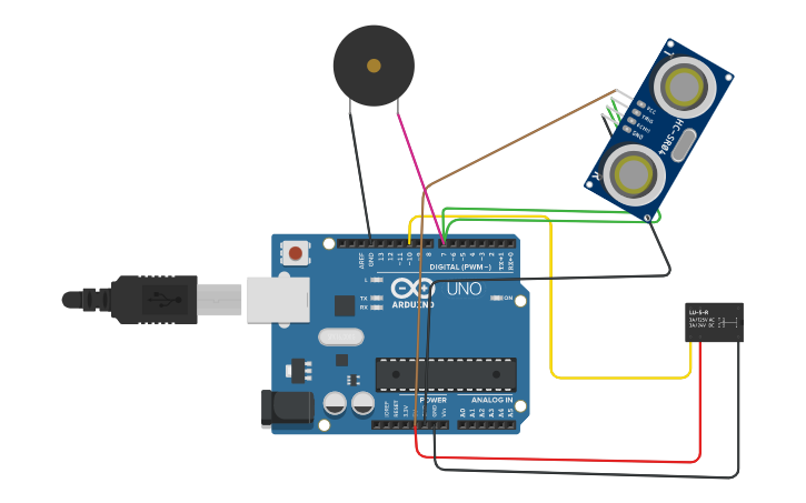 Circuit design IoT Project - Tinkercad