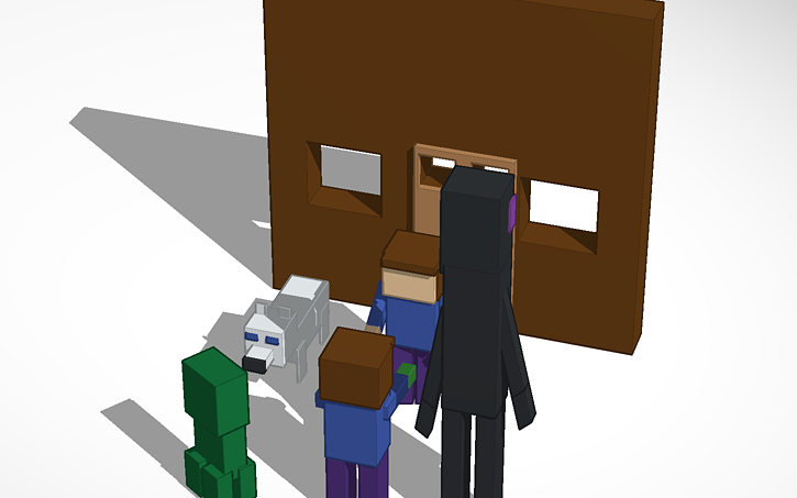 3D design minecraft - Tinkercad