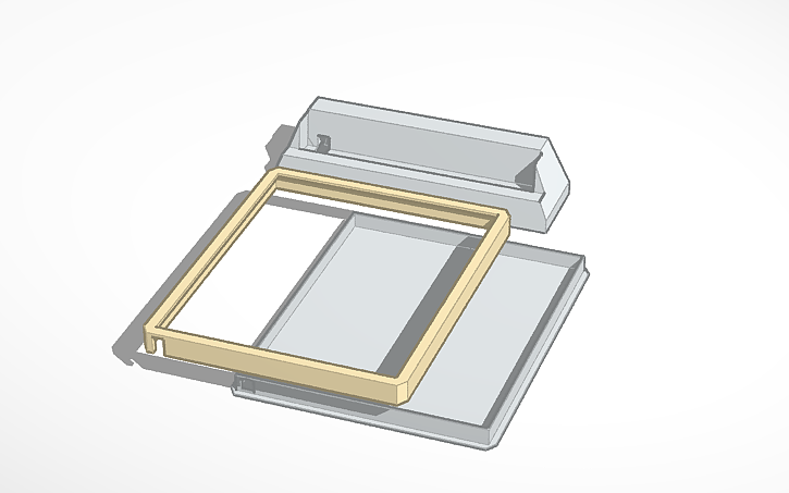 3D design INFINITY MIRROR FRAME & BASE-Final | Tinkercad