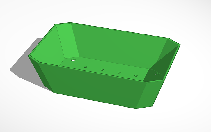 3D design Maceta 190x120x50 - Tinkercad