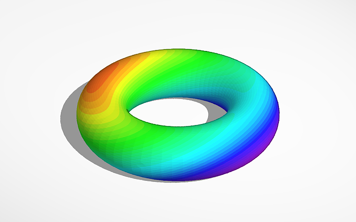 3D design Infrared Swim Ring Throwable - Tinkercad