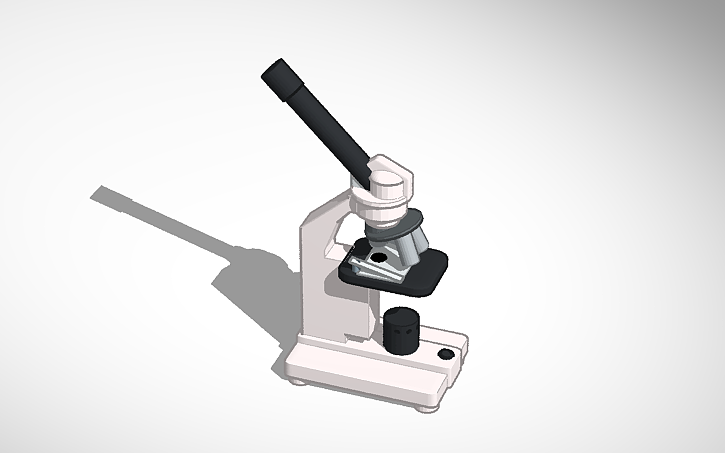 3D design microscope - Tinkercad