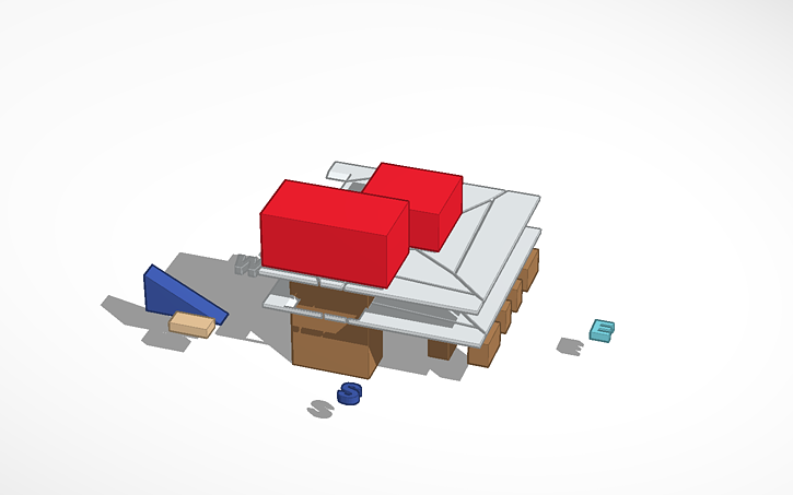 3D design Copy of Ark Forge/Storage Building | Tinkercad