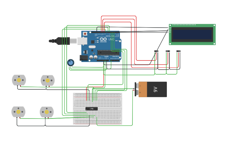 Circuit design LAB4.4 - Tinkercad