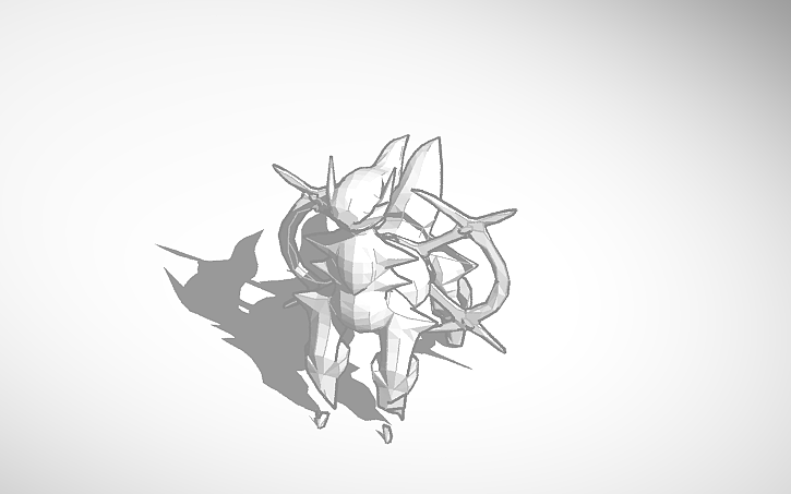 3D design Arceus | Tinkercad