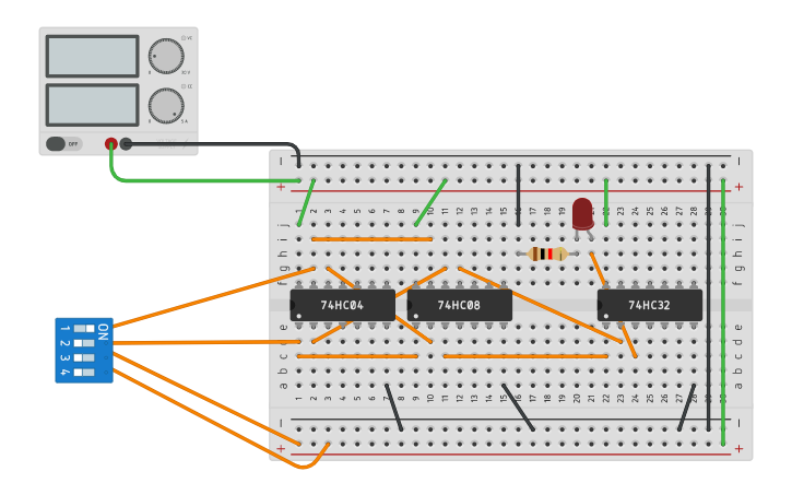 Circuit design 1989_Boolean | Tinkercad