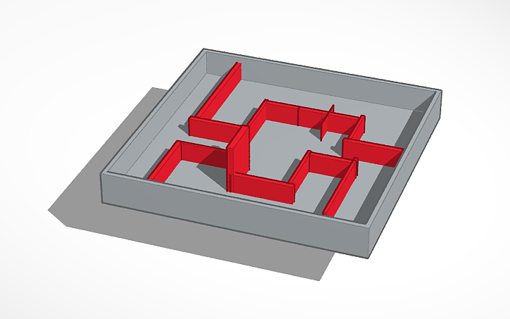 3D design Amazing maze - Tinkercad