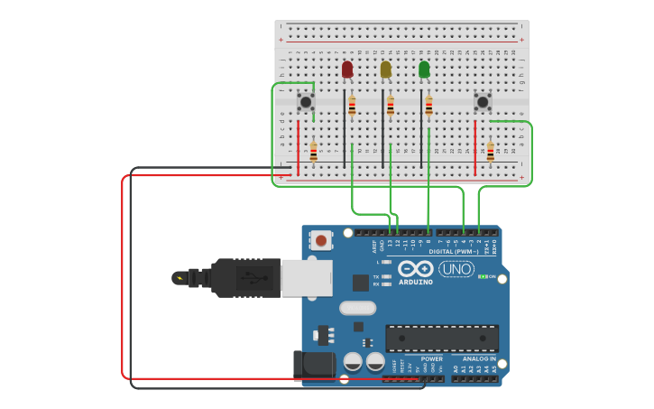 Circuit design Project 2 - Tinkercad