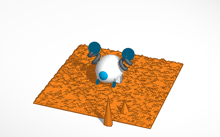 3D design rover | Tinkercad