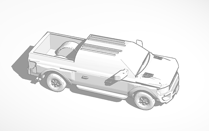3D design ford raptor (WAAAY better) | Tinkercad