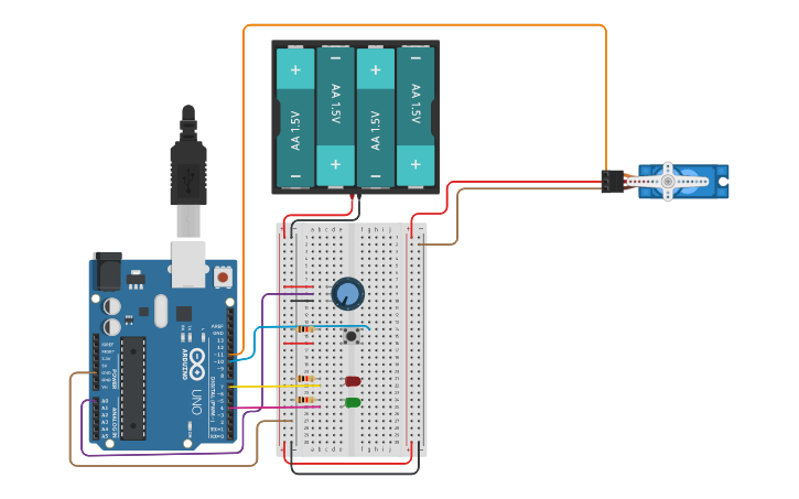 Circuit design Individual Project: Watering System - Tinkercad