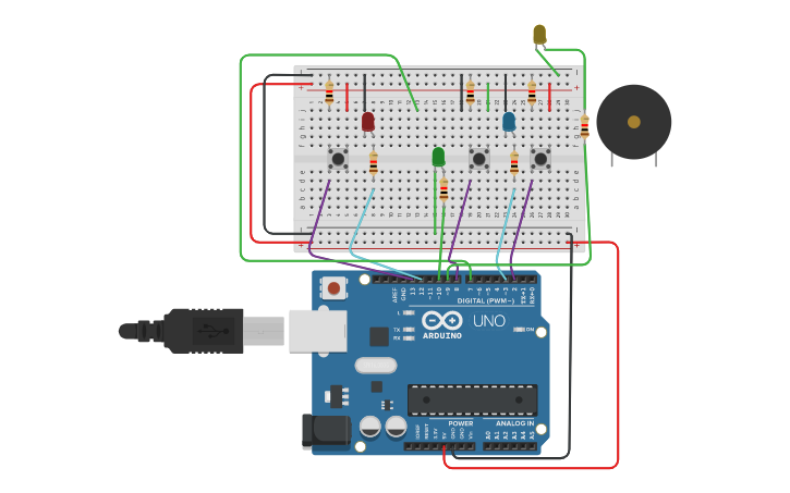 Circuit design Powerful Turing | Tinkercad