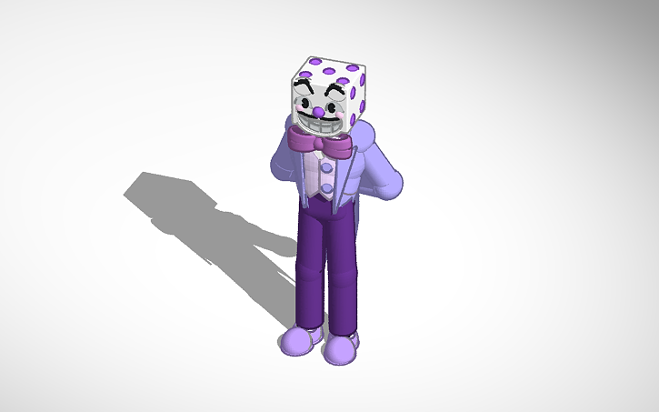 King Dice Cuphead Tinkercad
