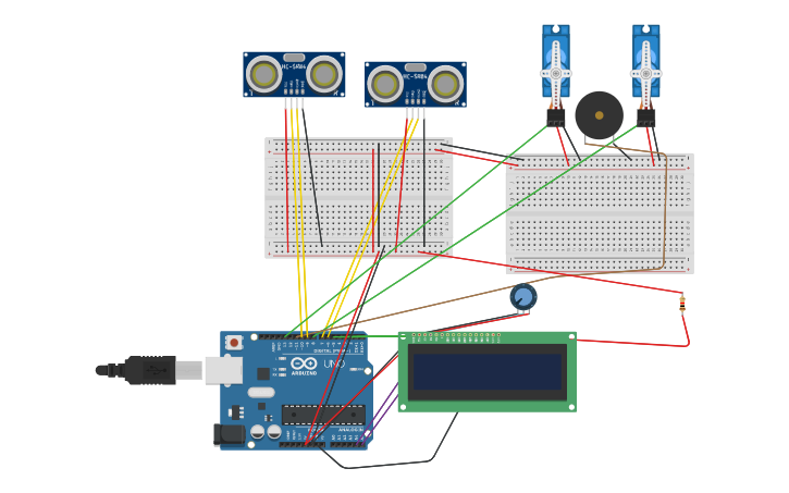 Circuit design LAB 4 TASK 2 | Tinkercad