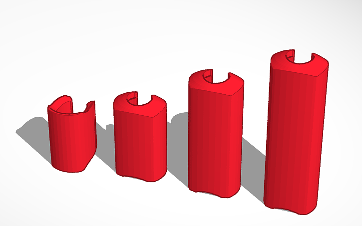 3D design Arm & Leg Sleeve Set for ModiBot - Tinkercad